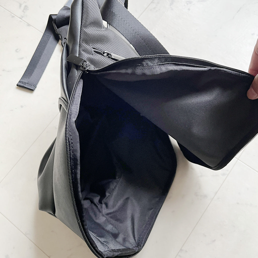 摺紙男屍袋 Origbag 狼包 黑色牛仔布