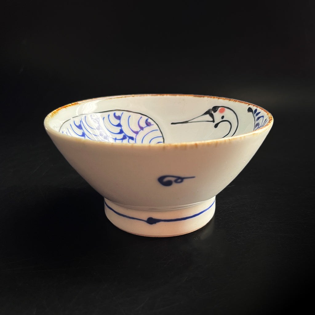 西海陶器 波佐見燒 藏碗鶴