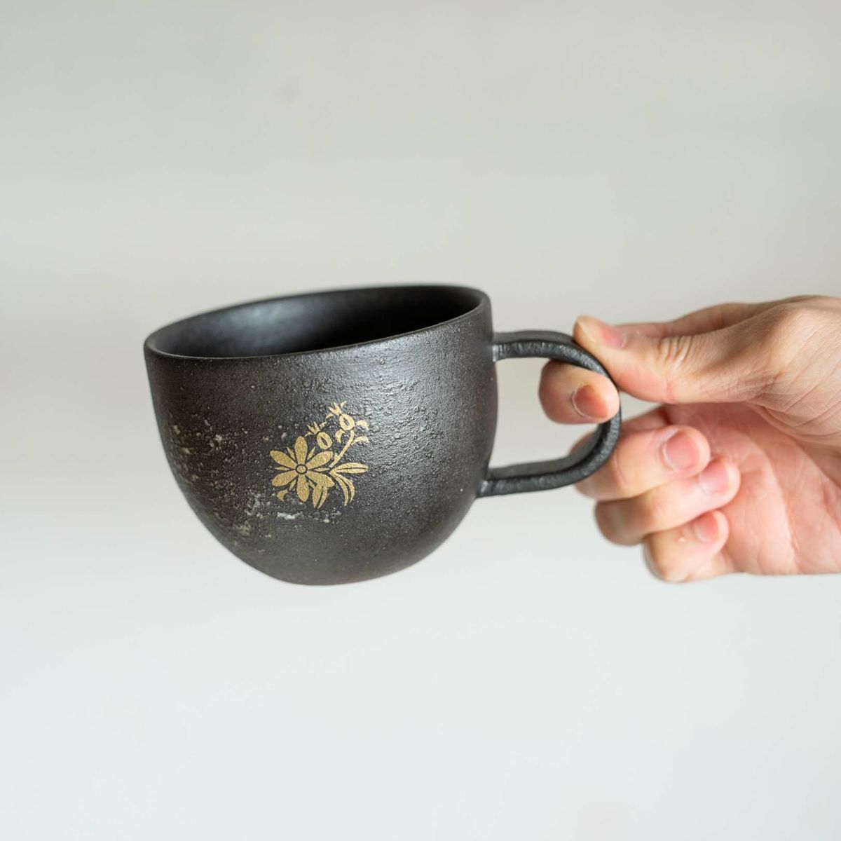 Meizangama 花朵圖案馬克杯(單一)