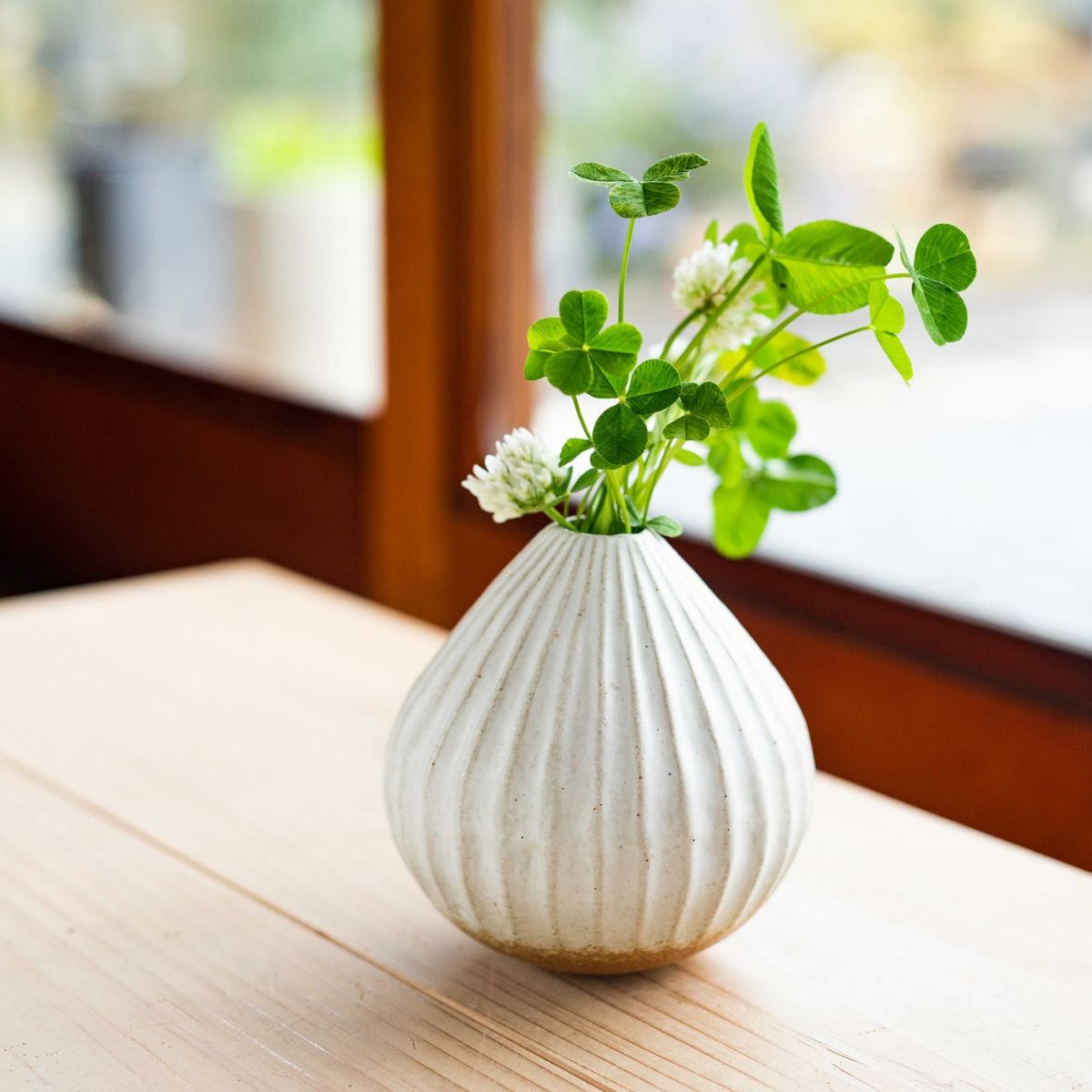 明山窯 【花瓶】 倒れにくい花入れ|フラワーベース・一輪挿し 信楽焼