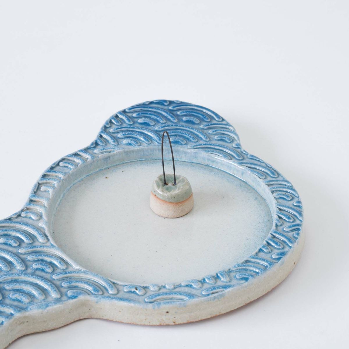 明山窯 【蚊遣り】 biwako|蚊取り線香ホルダー 信楽焼