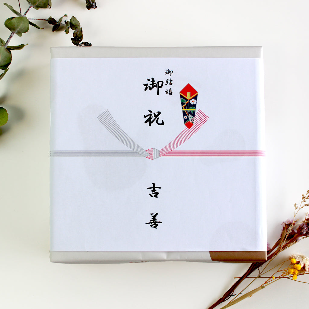 西海陶器波佐見燒 Hafuri 長方形盤子,白桃,2 件套