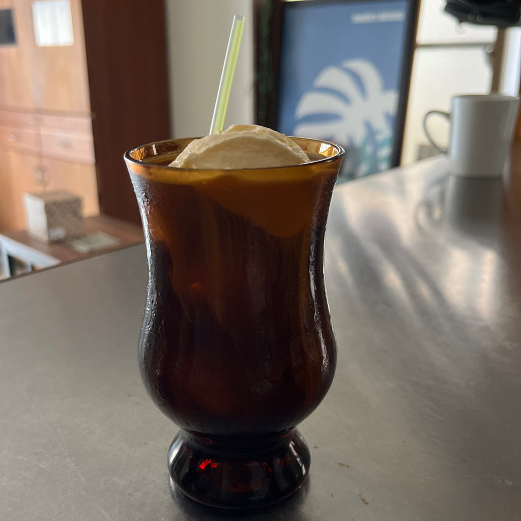 廣田硝子昭與現代咖啡杯 BYRON 琥珀色透明