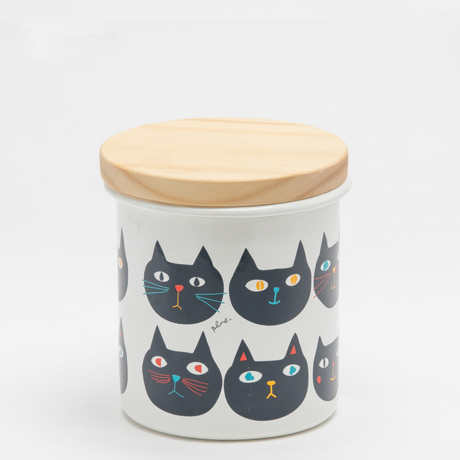 豊琺瑯 ホーローキャニスター おさかな