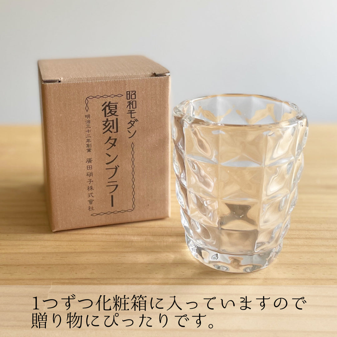 廣田硝子 昭和モダン 復刻タンブラー 130N 200ml – OQRUSTORE